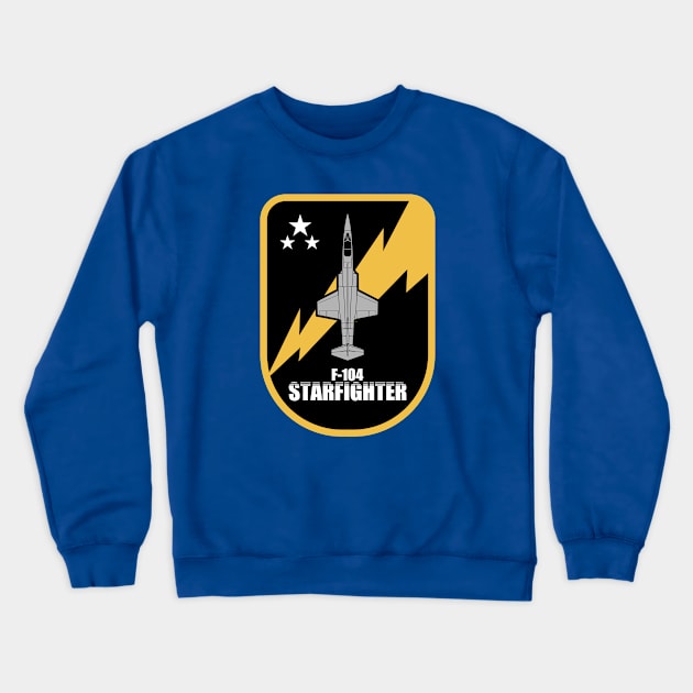 F-104 Starfighter Crewneck Sweatshirt by TCP